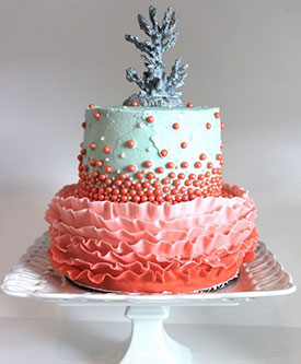 Торт на коралловую свадьбу - Кондитерская - Babyblog ru