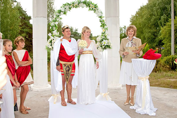 Свадьба в греческом стиле фото 1