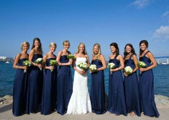 свадьба в синем цвете фото 6