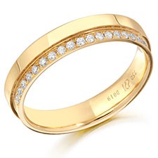 обручальные кольца с бриллиантами фото 3