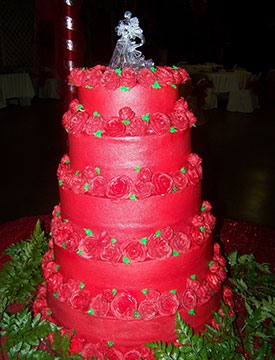 свадьба в красном цвете фото 10-1