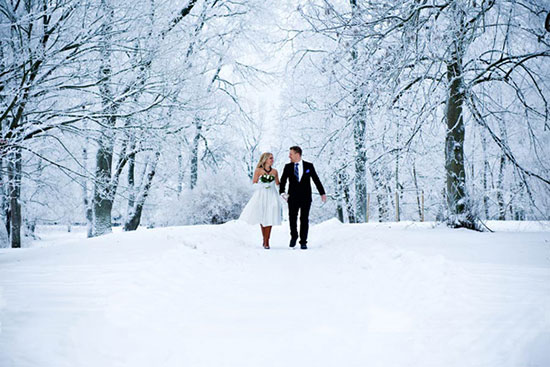 Свадьба зимой фото 1