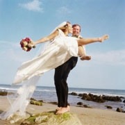 Свадьба на берегу моря. 