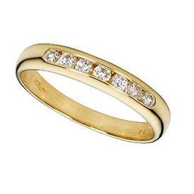 Обручальное кольцо с бриллиантом фото 2