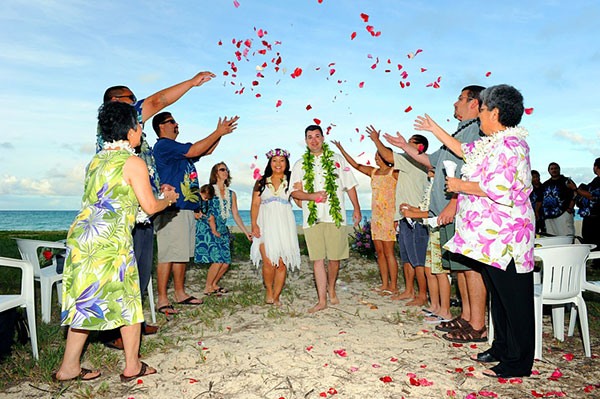 Свадьба в гавайском стиле фото 7