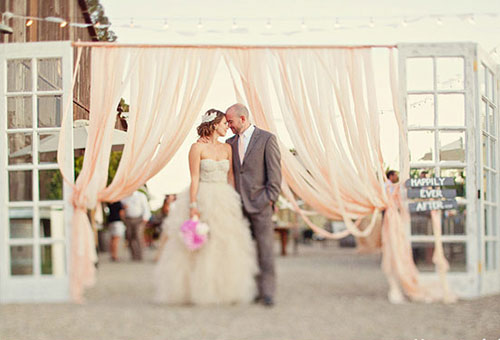 Персиковая свадьба или свадьба в персиковом цвете фото 13