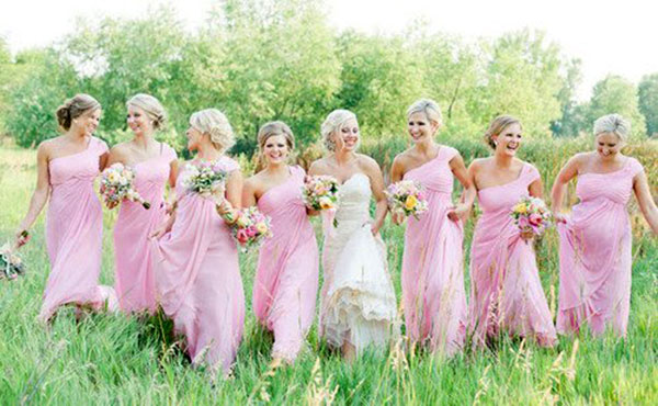 Свадьба в розовом цвете фото 6