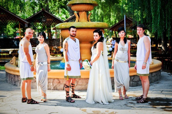 Свадьба в греческом стиле фото 9