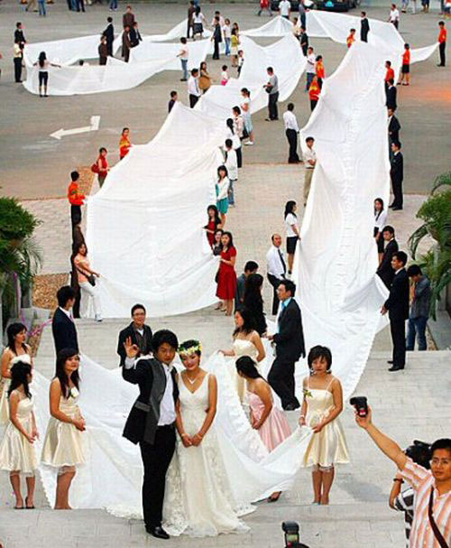 Интресные факты о свадбеных платьях фото 4