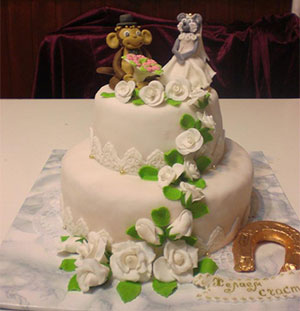 фигурки на свадбеный торт фото 7