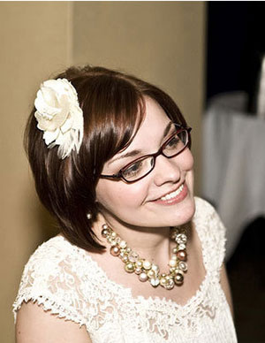 невеста в очках: изюминка свадебного образа фото 11