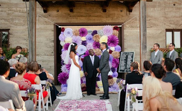 цветочные принты в оформлении свадьбы фото 25
