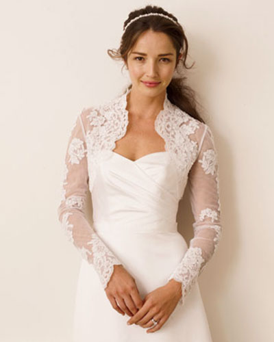 кружевное свадебное платье фото 4