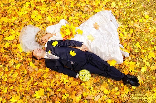 Свадьба осенью фото 1 