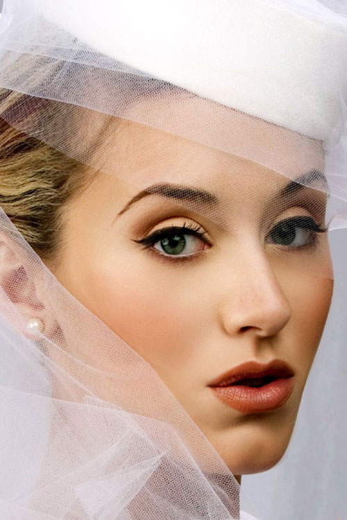 Свадебный макияж для русых фото 3
