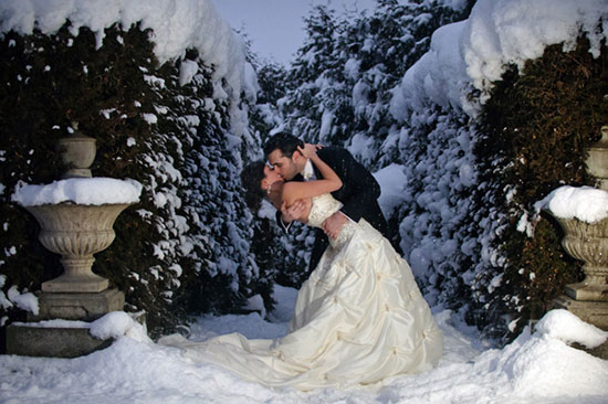 свадьба зимой фото 11