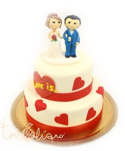 Свадебный торт Love Is..