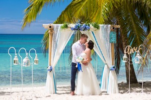 Свадебная церемония на острове Саона