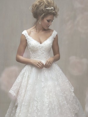 Свадебное платье C 456 из коллекции Allure Couture