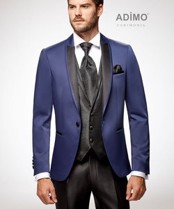 Вечерний костюм-тройка ADIMO Cerimonia, синий