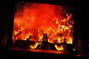 Огненно-пиротехническое шоу (fire-show)