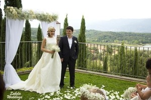Свадьба на вилле в Тоскане
